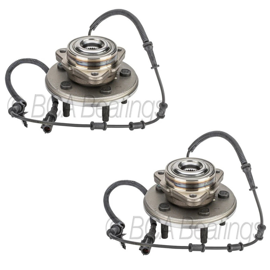 2X Front Wheel Bearing & Hub Assemblies for Ford Lincoln Mercury