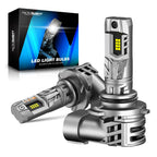 9005 HB3 LED Headlight Bulbs Kit for High/Low Beam (6500K, 54000LM)