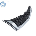 Polished Chrome Front Upper Grill with Camera Slot for Nissan Rogue (2021-2023)