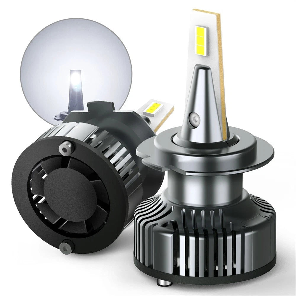 H7 LED Headlight Kit for Multiple Vehicles (30000LM, 6500K)