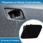 Front Left Headlight Washer Nozzle Cover Cap for BMW 1 Series (2004–2013)