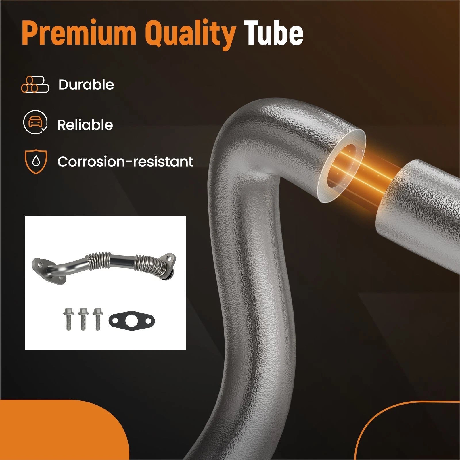 Turbo Oil Hose for Ford Escape/Fusion L4 1.5L (2014–2020)