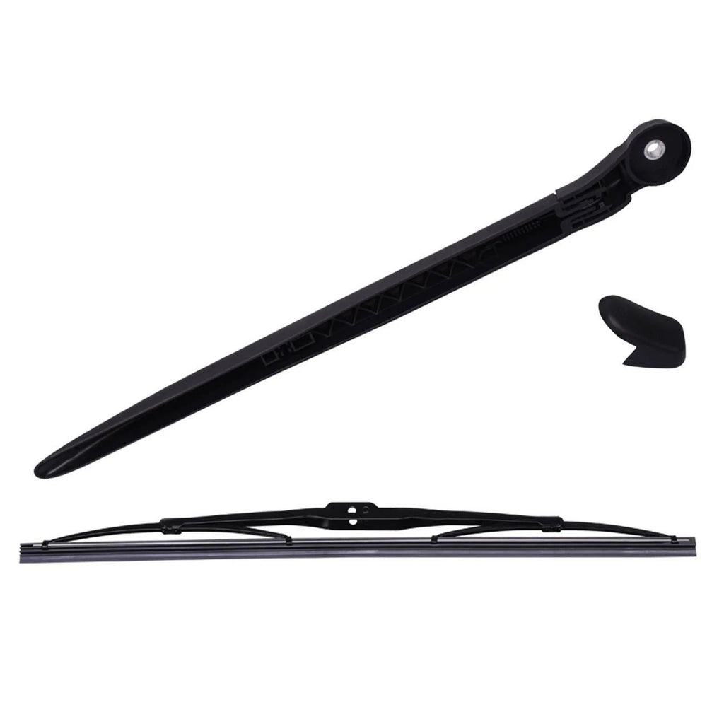 3X Rear Wiper Arm with Blade & Base Cover for Porsche Cayenne (2003–2010)