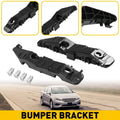 Set of 2 Front Bumper Cover Support Brackets for Hyundai Sonata (2015–2017)