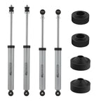 1.75 Inch Lift Kit with Shocks for Jeep Wrangler JK Unlimited (2007–2018)