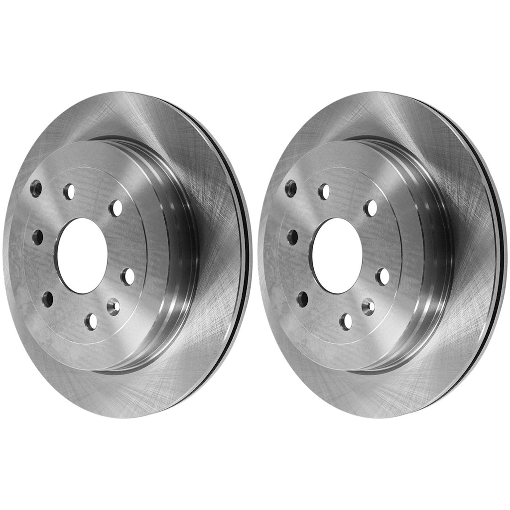 Rear Brake Disc Rotors for Chevy GMC Acadia Buick Enclave Traverse (2009–2017)