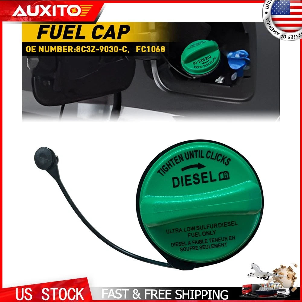 Fuel Tank Filler Cap for Ford F250 F350 F450 F550 Super Duty (2008–2017)