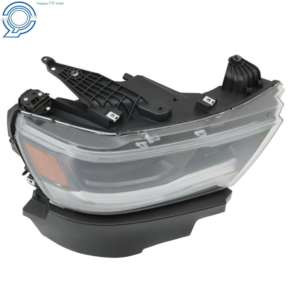 Full LED Headlight for Dodge RAM 1500 (2019-2023) Right Side Black Housing