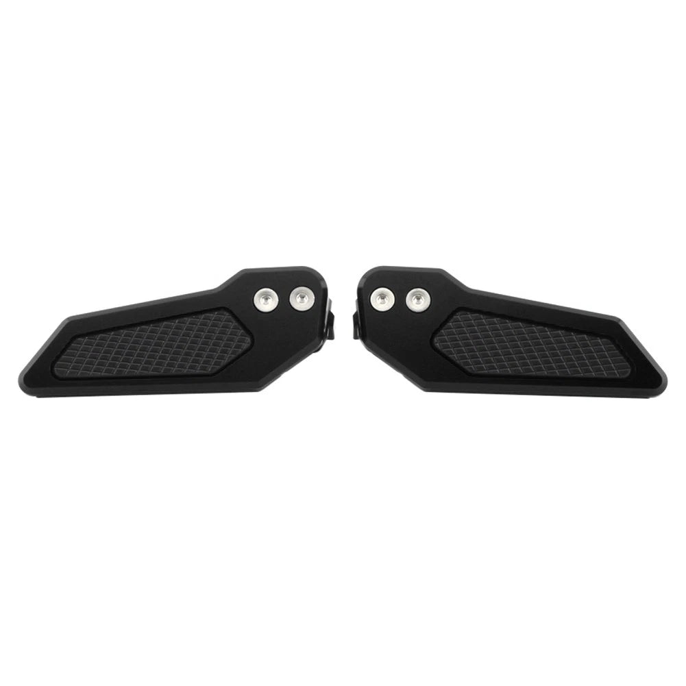 2X Black Rear Foot Pedal Footrest Passenger Footpeg for Honda ADV 160 (2021–2023)