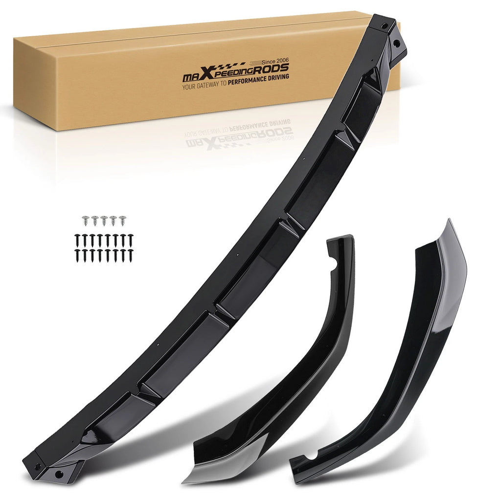 Carbon Style Front Lip Spoiler for BMW 5 Series G30 G31 (2017–2020)