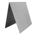 Lightweight Embossed Aluminum Heat Shield for Exhausts and Motors (400x330 mm)