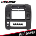 Dash Console Bezel Panel for Nissan Frontier (2005–2020) Matte Black