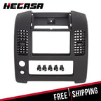 Dash Console Bezel Panel for Nissan Frontier (2005–2020) Matte Black