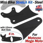 4in Mini Bike Stretch Tabs Kit for Motovox & Mega Moto