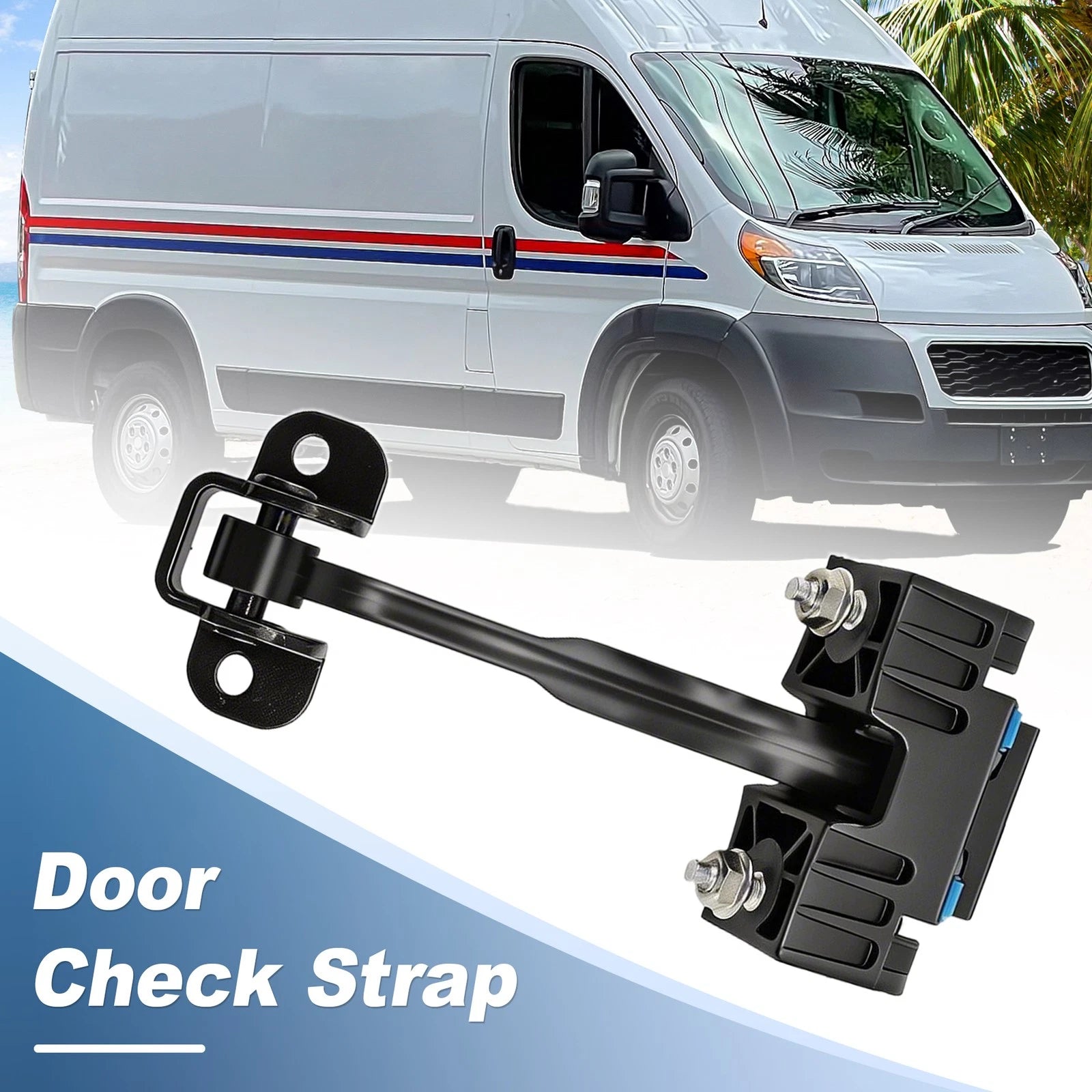 Front Door Check Strap 68169379AE for Dodge RAM ProMaster 1500 2500 3500 (2014–2019)