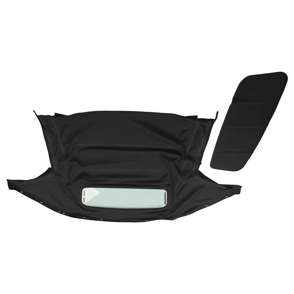 Black PVC Soft Top Convertible Cover for Mazda Miata (1990–2005)