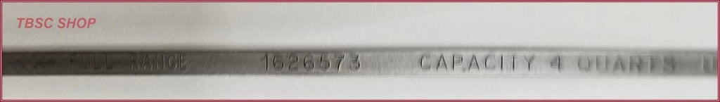 Engine Oil Level Dipstick Indicator for Cadillac 4.1 (1982–1983) 1626573