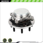 Front Wheel Bearing Hub Assembly for Ram 2500 (2012–2014) 2WD 8 Lug W/ABS