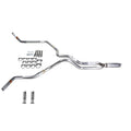 Dual Exhaust Pipe for Ram 1500 (2009-2013) with Glass Pack Muffler