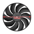 Cooling Fan Blade for Kawasaki Ninja ZX-6R ZX-10R (2007–2011) T9