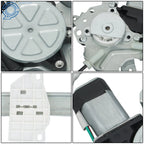 Rear Driver Side Window Regulator with Motor for Mitsubishi Mirage (1997–2001)