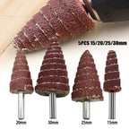 Grinding Head Sandpaper for Wood Plastic Metal Polishing (6mm Shank)