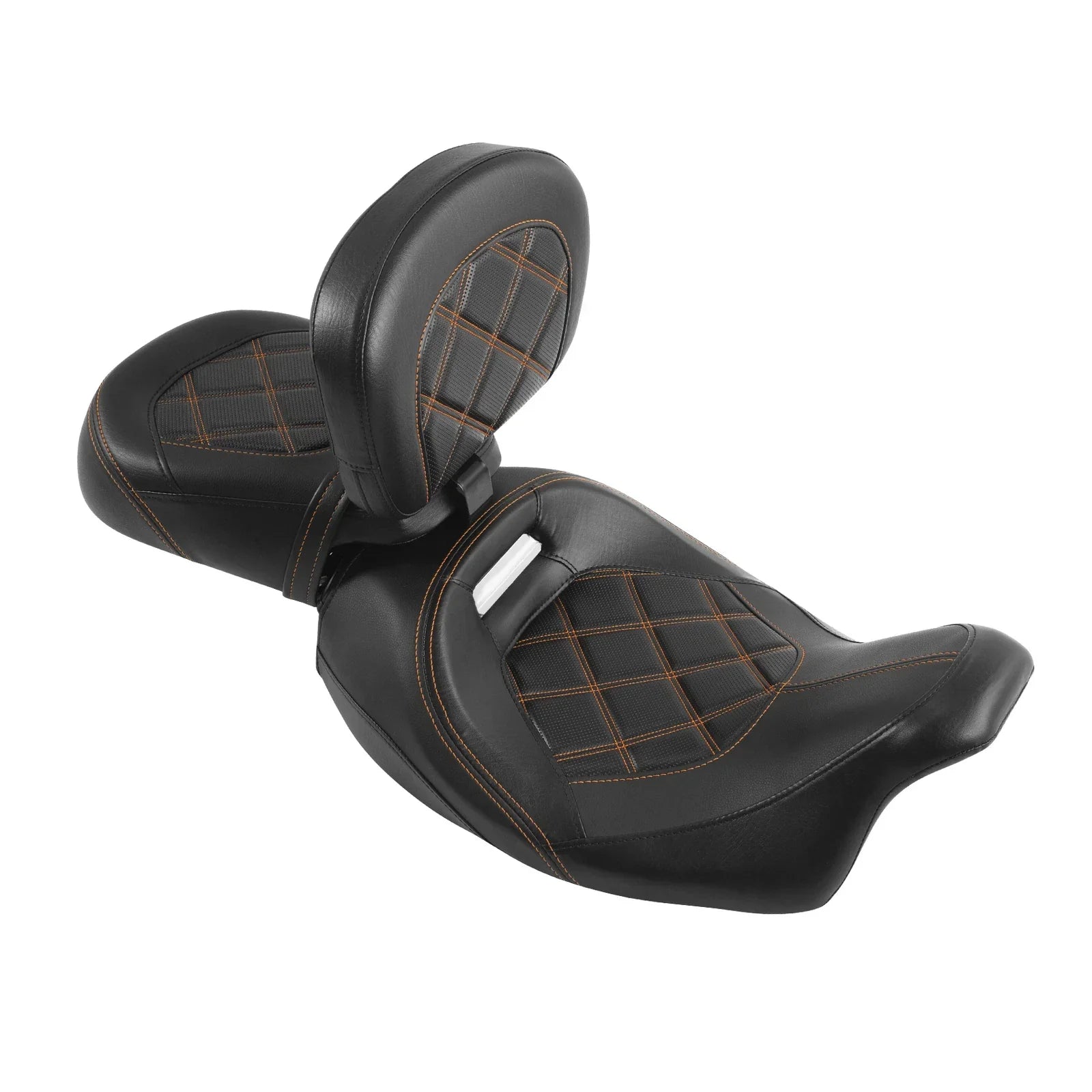 Rider & Passenger Seats Backrest Pad for Harley CVO Road Glide (2009 - 2023)