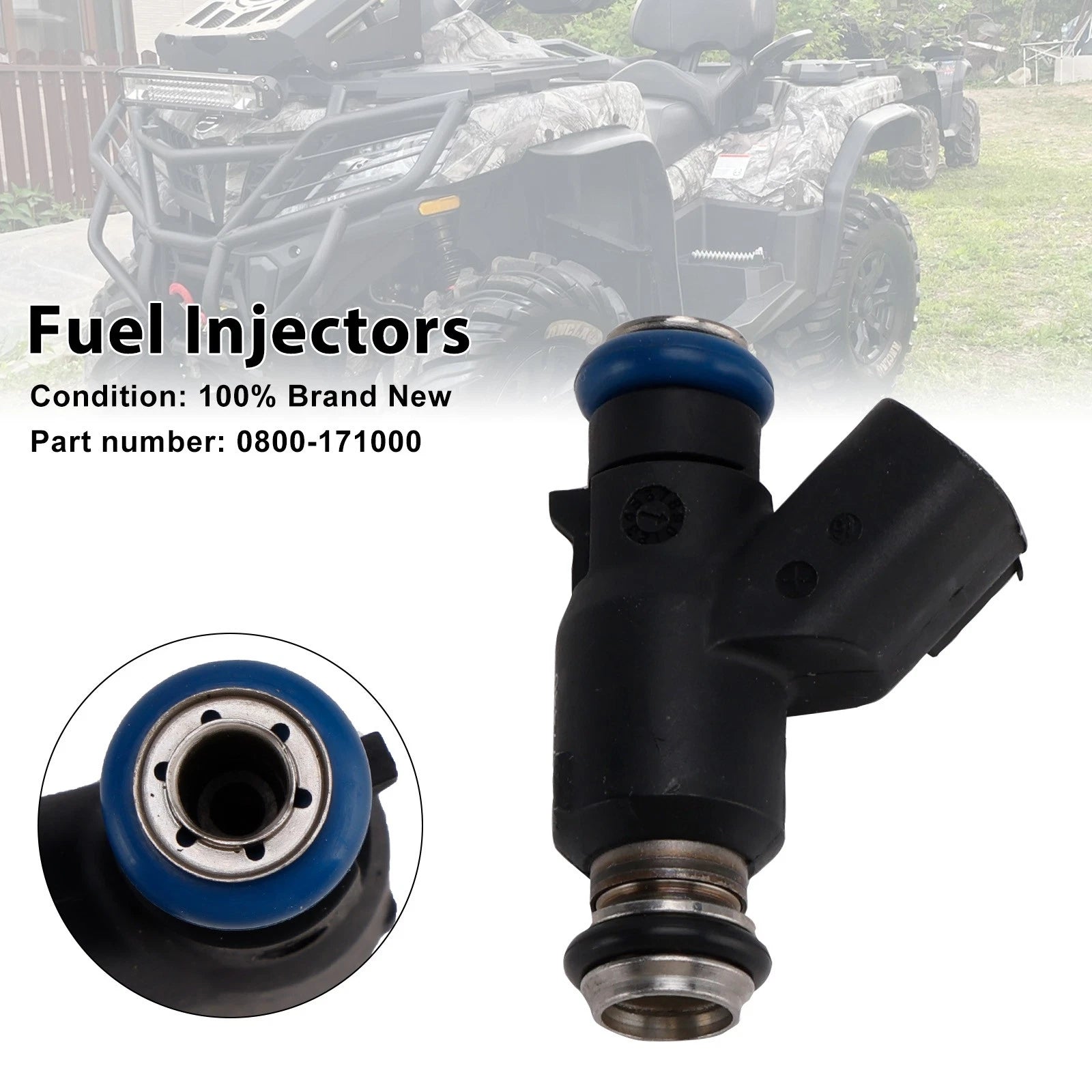 Set of 4 Fuel Injectors for CF-Moto X8 ZFORCE 800 CFORCE 800 (0800-171000)