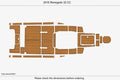 EVA Foam Teak Deck Flooring Mat for Renegade 32 CC (2016)