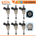 Set of 6 Fuel Injectors for Hyundai Azera, Genesis, Santa Fe, Kia