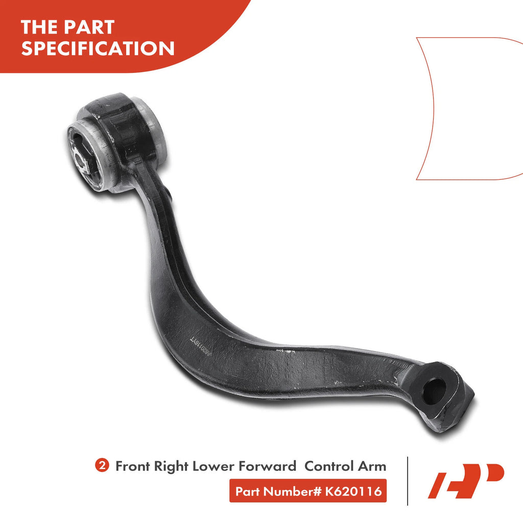 Set of 6 Control Arm and Ball Joint Assembly for BMW X5 (2000–2003)