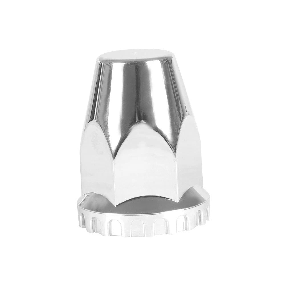 Set of 4 Chrome Rear Wheel Axle Hub Cover Kit for ABS Semi (33mm)