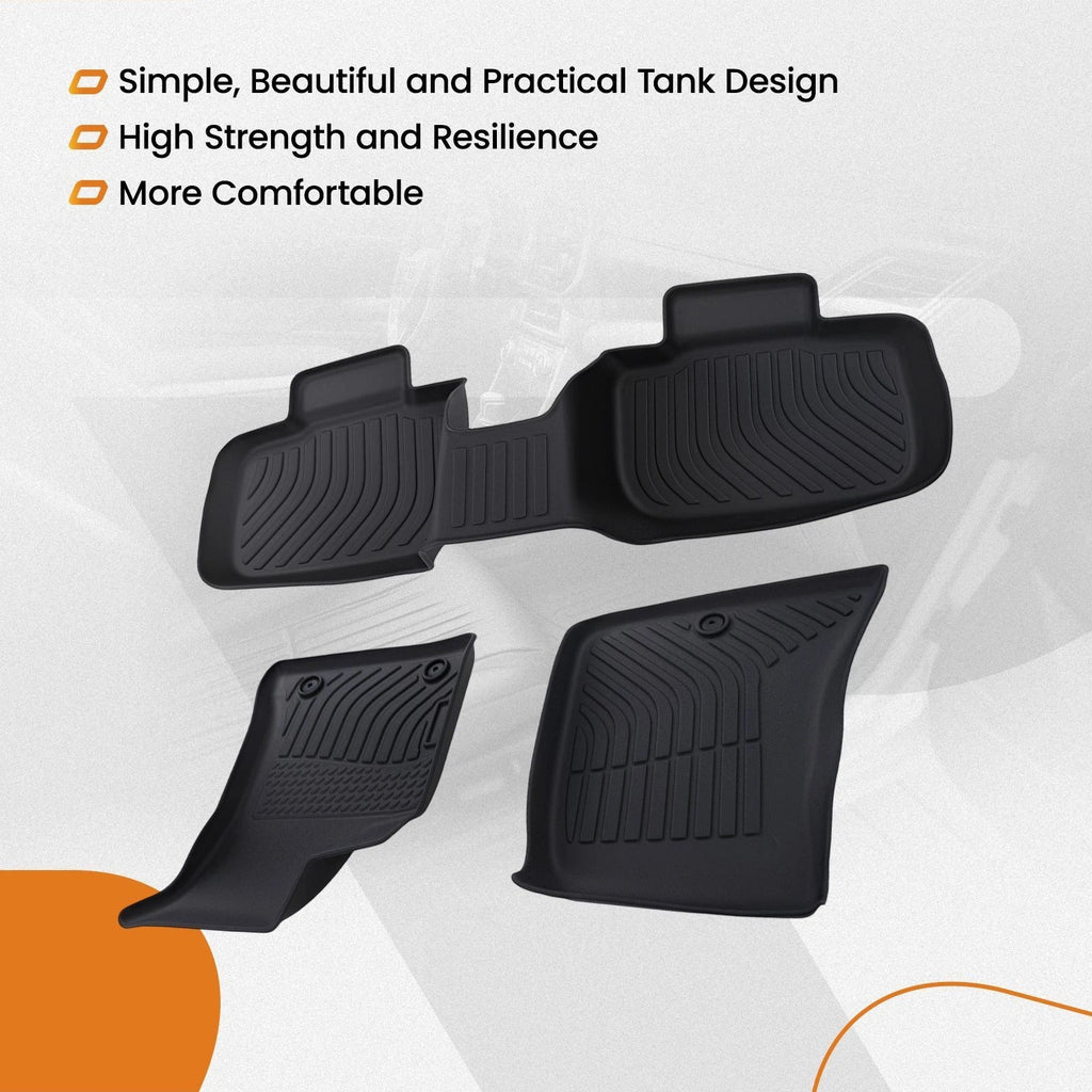 Set of 4 Waterproof Car Carpet Floor Mats for Dodge Charger Chrysler 300 (2011–2023)
