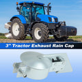3" Exhaust Rain Cap for Ford, New Holland, JD Tractor (Various Models)
