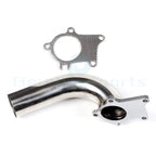 2.5" T3 T4 Universal Turbo Exhaust Pipe 90 Degree Stainless Steel