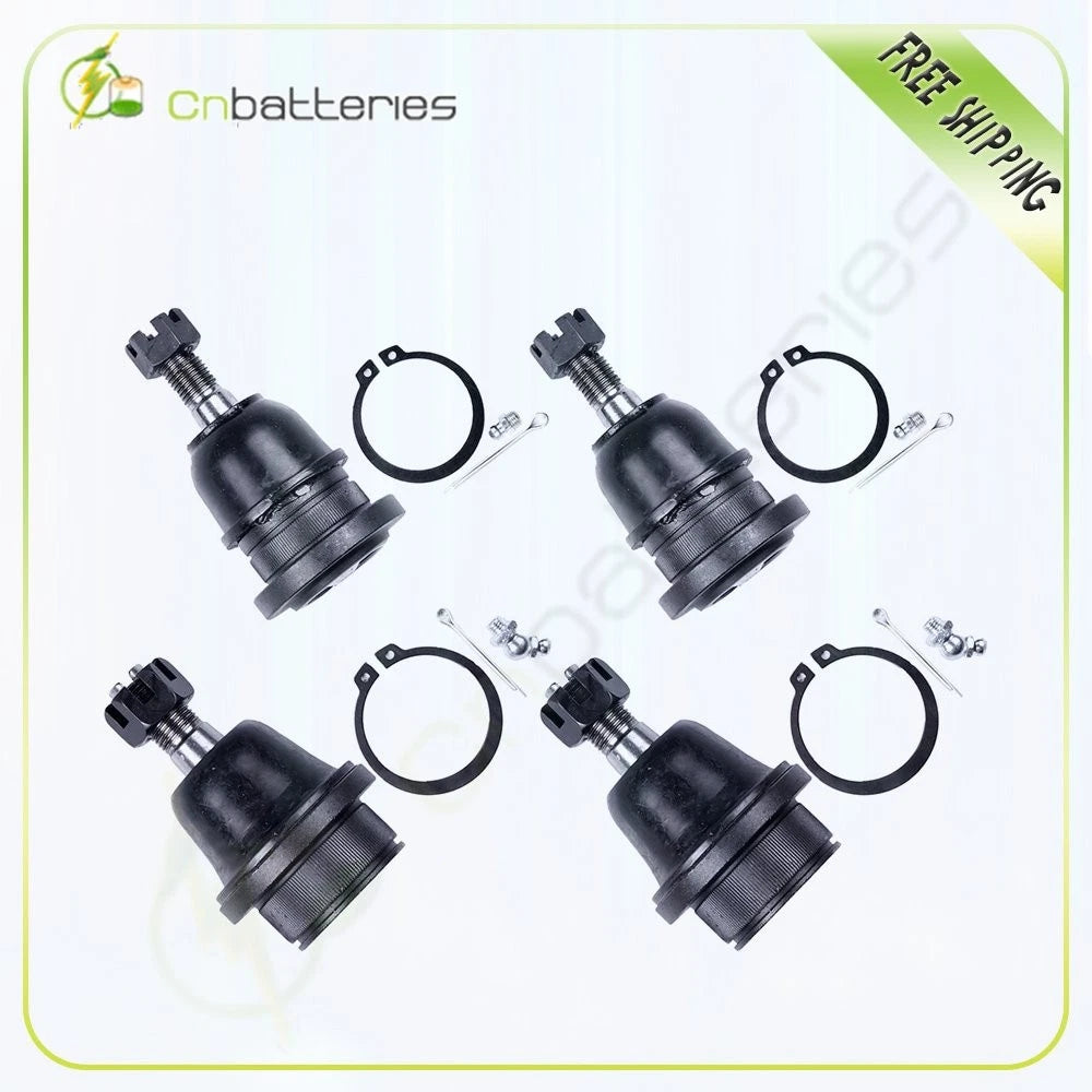 2 Front Upper Lower Ball Joints for Toyota Tacoma 2005–2015 2WD 5-Lug