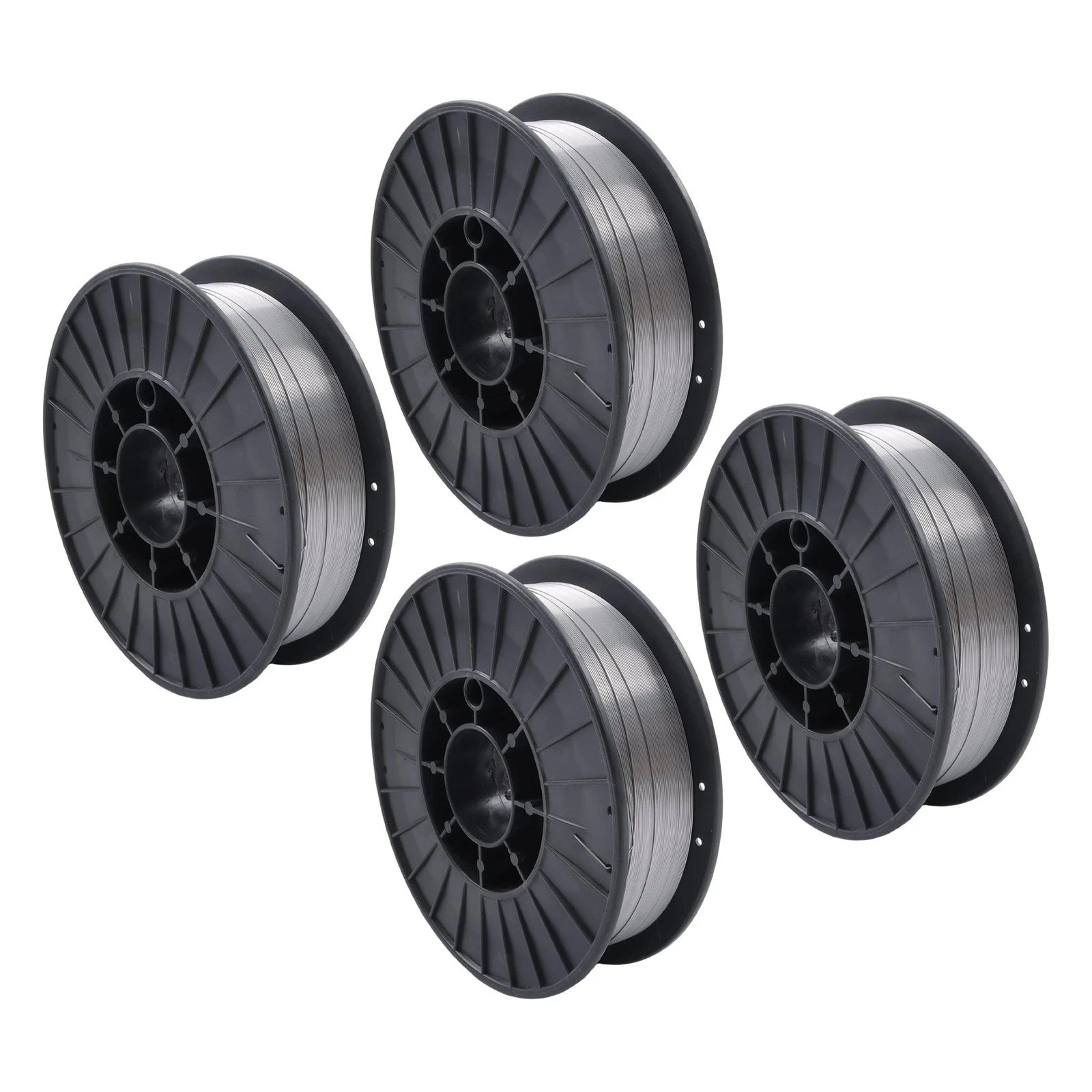 Set of 4 Flux Core Welding Wire Spools for MIG Welding (Gasless)