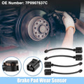 Set of 4 Rear Brake Pad Sensors for Volkswagen Touareg (2004–2010) 786527118809