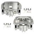 Set of 2 Brake Calipers with Bracket for Honda Fit (2009–2019)