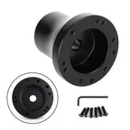 Aluminum Steering Wheel Adapter Hub for Club Car Precedent (Black)