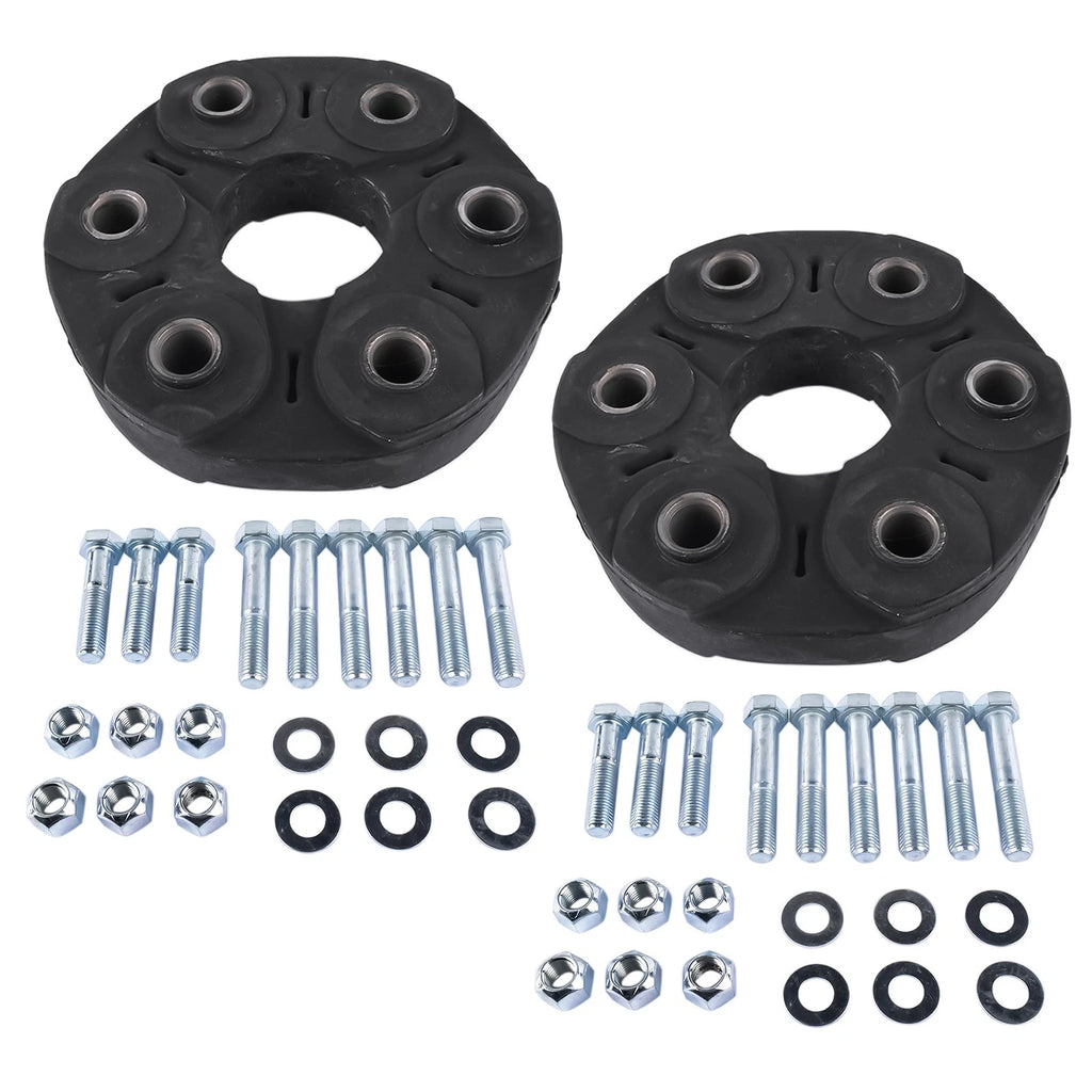 2 Pack Drive Shaft Flex Disc Joint w/ Bolts for Mercedes W203 W221 (1998–2015)