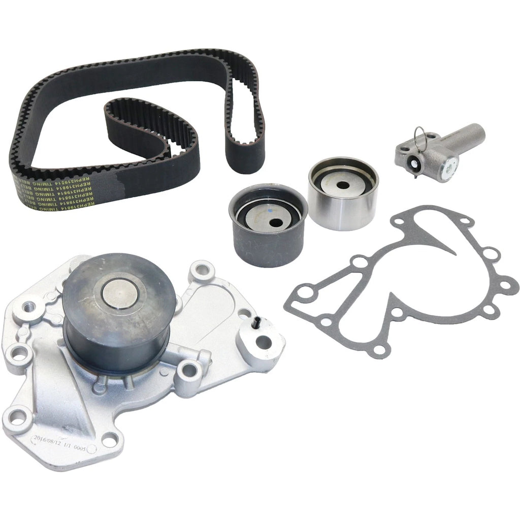 Timing Belt Kit with Water Pump and Tensioner for Hyundai Kia 2.5L 2.7L