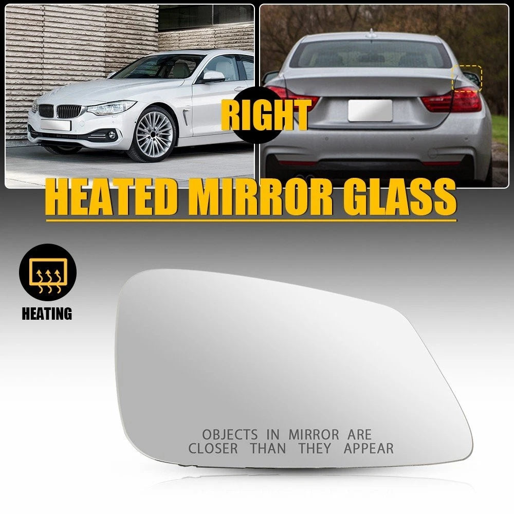 Heated Wind Mirror Glass for BMW 320i 328d 328i 428i (2012–2018) BM1325114 Right