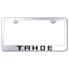 Stainless Steel License Plate Frame - Officially Licensed for Chevrolet Tahoe