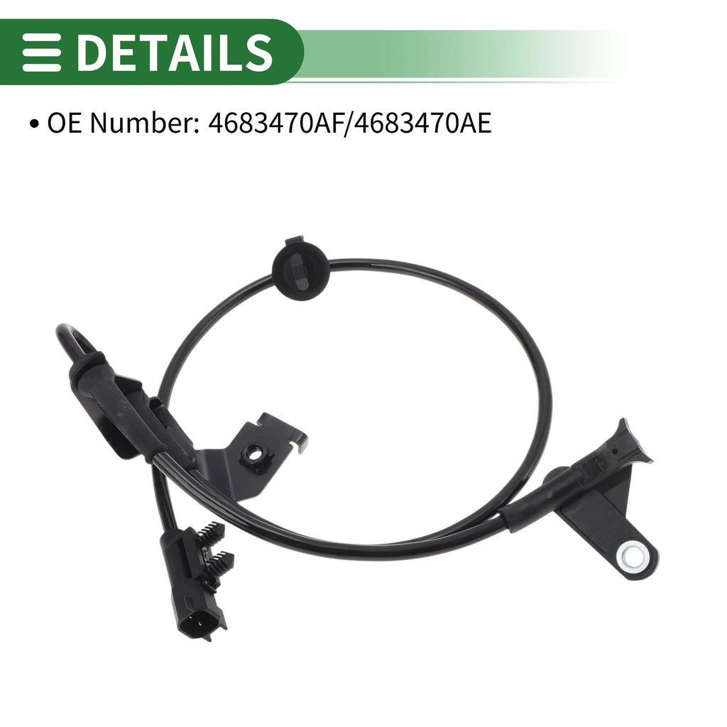 ABS Wheel Speed Sensor No. 4683470AF for Dodge Caravan (2008–2020)