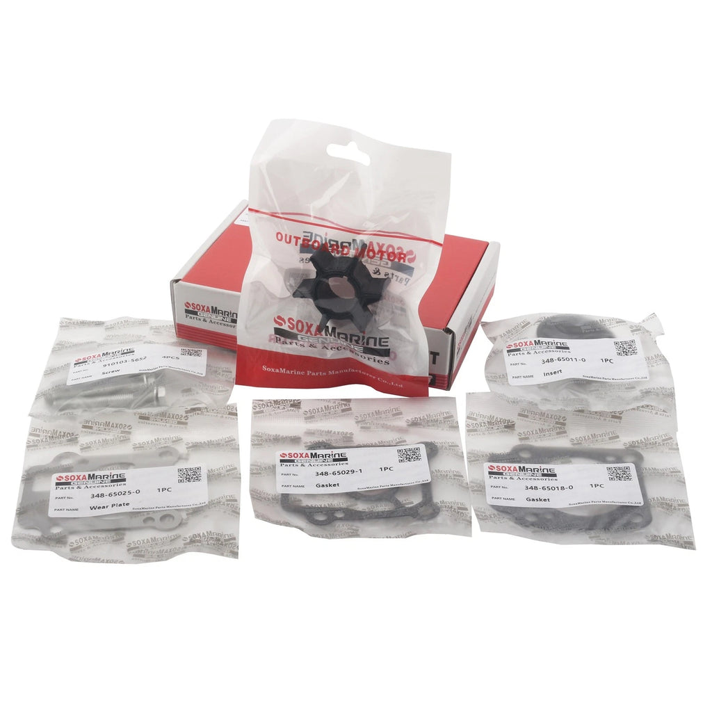 Water Pump Impeller Repair Kit for Tohatsu 25/30/40hp (2-Stroke) (361-87322-0)