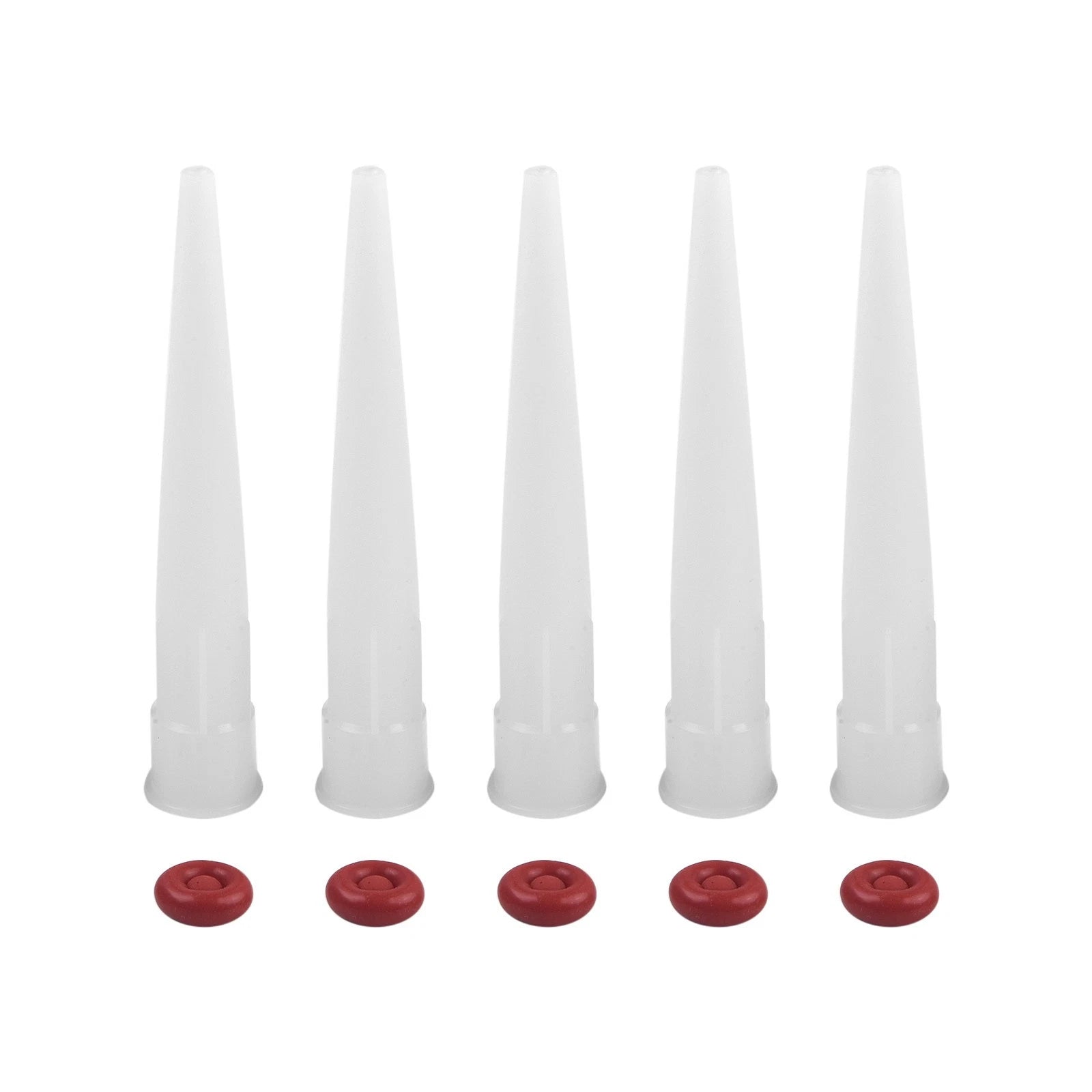 Set of 10 Red Caulk Sealers for DIY Projects