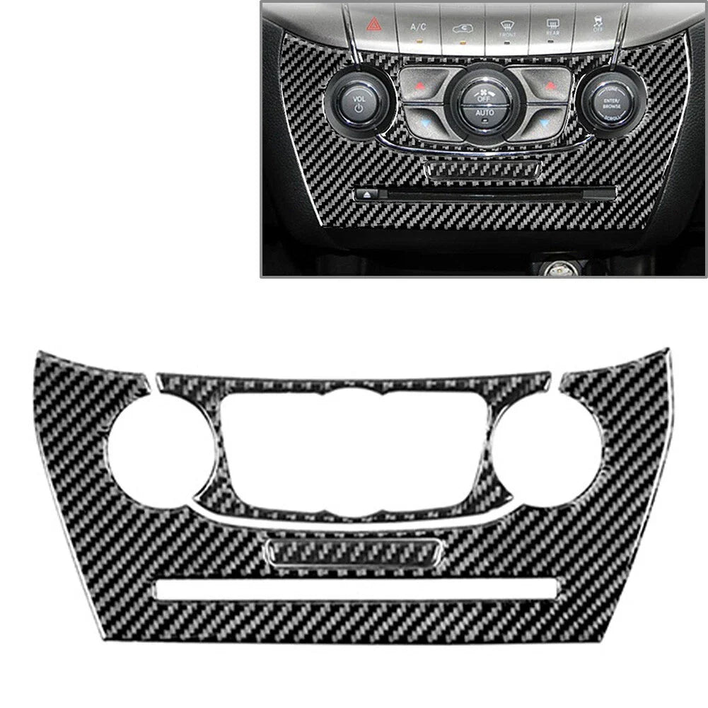 Carbon Fiber AC Switch Button Panel Cover for Dodge Journey (2011-2018)