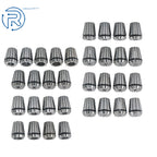 Set of 45 ER32 Collets for Standard & Metric Sizes (16th, 32nd, 2-20mm)
