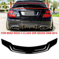 Rear Trunk Spoiler Wing for Mercedes Benz C-Class W204 (2008–2014)